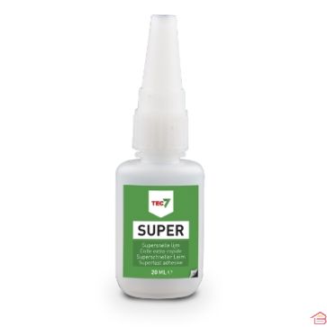 COLLE TRANSPARENT SUPER FAST GLUE 20G TEC7