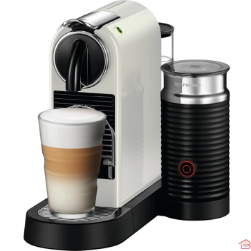 MACHINE À CAFÉ NESPRESSO CITIZ AND MILK C122 BLANCHE