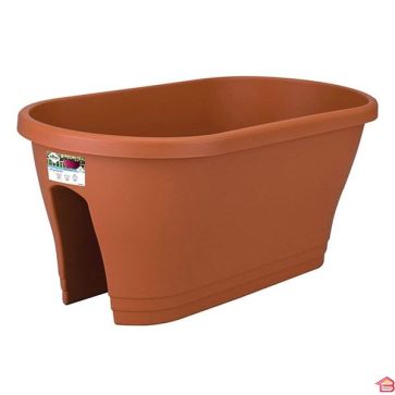 POT CORSICA FLOWER BRIDGE 30 X 60 CM TERRA