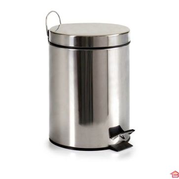POUBELLE À PEDALE INOX 5 LITRES