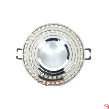 SPOT ALUMINIUM CRISTAL ROND MR16 CH CL