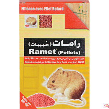 SOURICIDE RAMET 80 GR PRÊT À L’EMPLOI