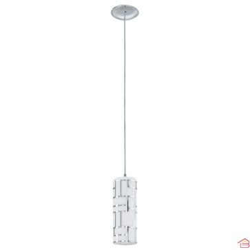 SUSPENSION ACIER CHROME E27 1 X 60 W BAYMAN