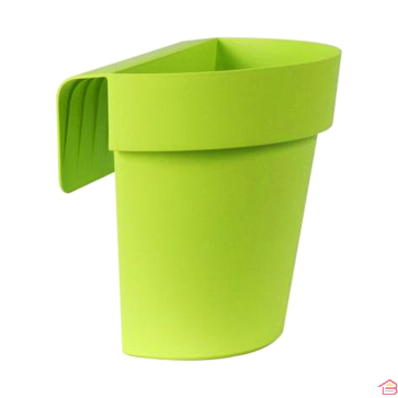 POT UP DIAM 25 CM AVEC RESERVE VERT ANIS