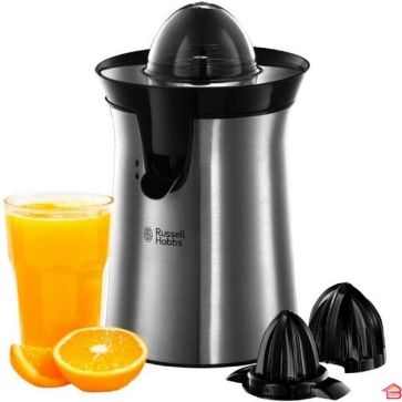 PRESSE AGRUME ACIER BROSSE 60W RUSSELL HOBBS