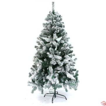 SAPIN DE LUXE FLOQUÉ 180CM 546 TETES