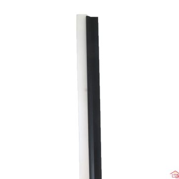 BAS DE PORTE ADHESIF CAOUTCHOUC 93 CM - NOIR