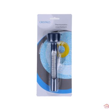 THERMOMÈTRE POUR PISCINE ROND FLOTTANT