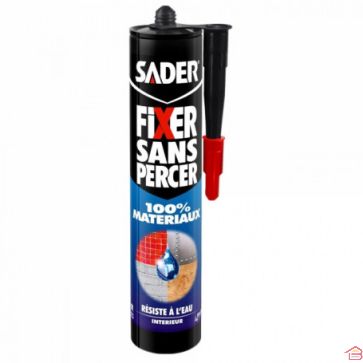 SADER FIXER SANS PERCER 100% MATERIAUX 290 ML BLANC