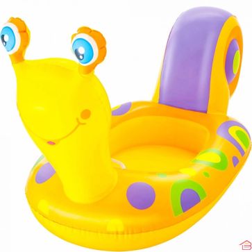 ESCARGOT GONFLABLE POUR PISCINE ENFANT AVEC POIGNÉES ROBUSTES