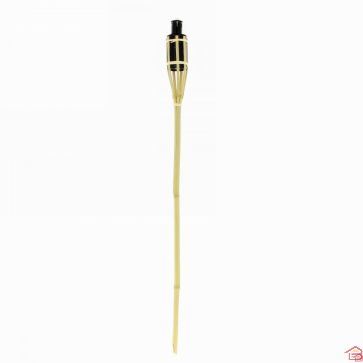 TORCHE À HUILE EN BAMBOU 90 CM