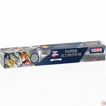 PAPIER ALUMINIUM 16 MÈTRES IGOR
