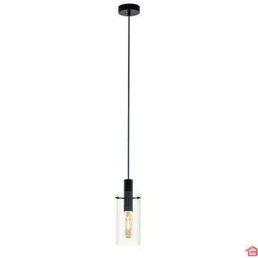 SUSPENSION MONTEFINO NOIR Ø 110 MM  E27 1 X 60 W