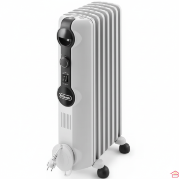 RADIATEUR À BAIN D’HUILE 7 ÉLÉMENTS 1500W BLANC DELONGHI
