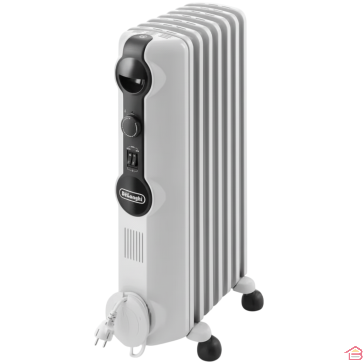 RADIATEUR À BAIN D’HUILE 7 ÉLÉMENTS 1500W BLANC DELONGHI