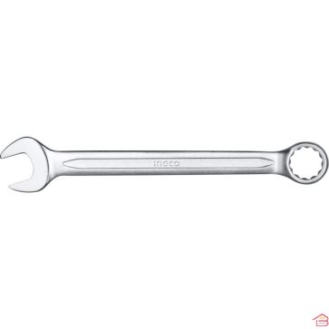 CLÉ MIXTE 19 MM EN ACIER CHROME VANADIUM FINITION MATE INGCO
