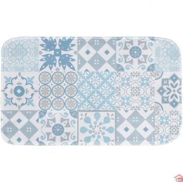 TAPIS MICROFIBRE IMPRIME 45 X 75 CM - FAIENCE