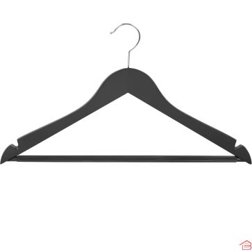 LOT DE 3 CINTRES EN PLASTIQUE STYLE BOIS POUR ORGANISATION DE DRESSING ET PLACARDS