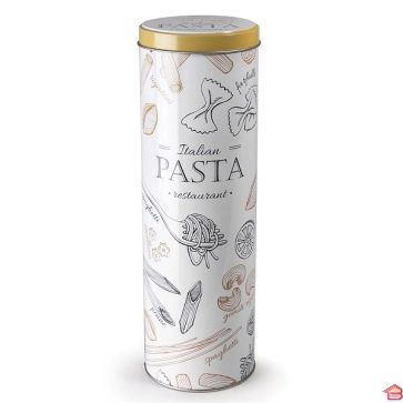 BOÎTE MÉTAL RONDE DIAM 8.4 X 27 CM