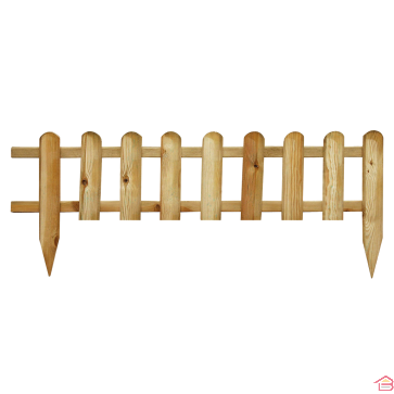 BORDURE EN BOIS MINI VALLA 109 X 45 CM PIN SYLVESTRE TRAITÉ AUTOCLAVE