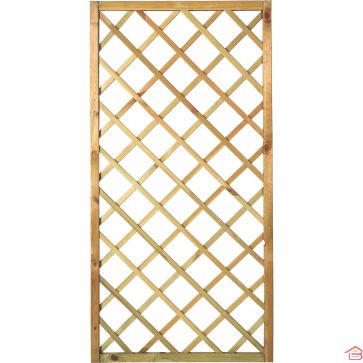 TREILLIS EN BOIS POUR PLANTES GRIMPANTES SOPRANO 90 X 180 CM EN PIN SYLVESTRE TRAITÉ AUTOCLAVE