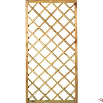 TREILLIS BOIS SOPRANO AJOURÉ 90 X 180 CM PIN SYLVESTRE TRAITÉ