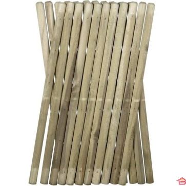 CLOTURE PONY BOIS CROISEE  5 X 250 X 100 CM