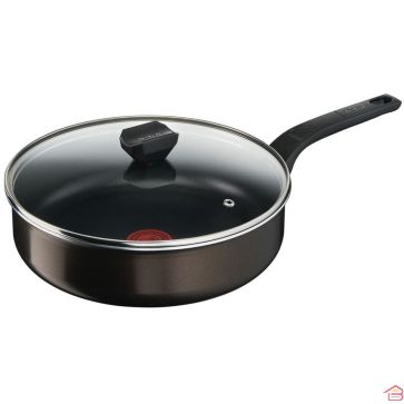 SAUTEUSE EASY COOK  24 CM AVEC COUVERCLE TEFAL