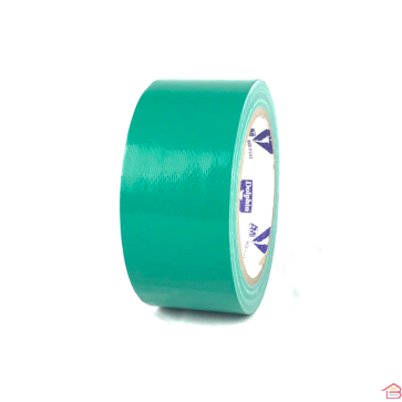 RUBAN ADHÉSIF TYPE DUCT+ COTON TISSÉ 48 MM X 25 M VERT