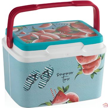 GLACIÈRE THERMIQUE PORTABLE LIFE STORY MELON 5 LITRES DESIGN COLORÉ ÉTÉ
