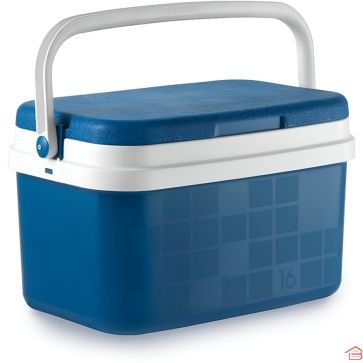 GLACIÈRE RIGIDE CAMPO 16 LITRES BLEUE AVEC POIGNÉE ERGONOMIQUE