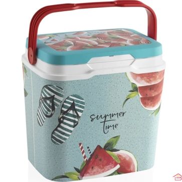 GLACIÈRE THERMIQUE PORTABLE LIFE STORY MELON 29 LITRES DESIGN PASTÈQUE