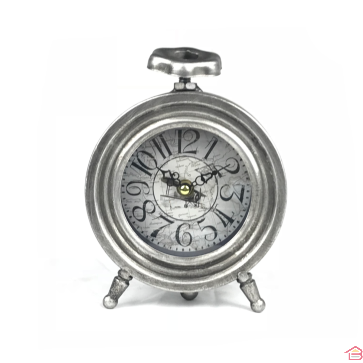HORLOGE A POSER EFFET METAL