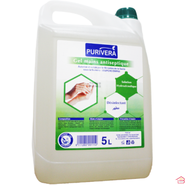 GEL MAINS ANTISEPTIQUE SOLUTION HYDROALCOOLIQUE 5L