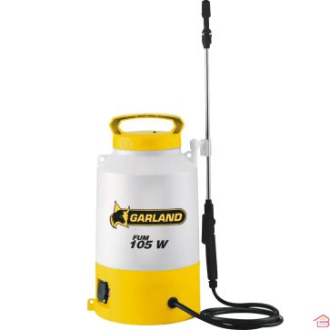 PULVÉRISATEUR ÉLECTRIQUE À BATTERIE 5 LITRES AVEC LANCE EN ACIER INOXYDABLE GARLAND FUM 105W V20