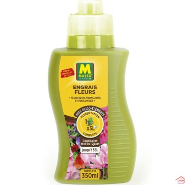 ENGRAIS PLANTES FLEURS 350 ML MASSO GARDEN