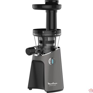 EXTRACTEUR DE JUS MOULINEX LENT À PRESSAGE À FROID VIS METALLIQUE INFINY PRESS REVOLUTION COLORIS ÉTAIN