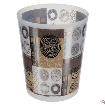 POUBELLE 5 L EN POLYPROPYLÈNE IMPRIMÉE MASAI