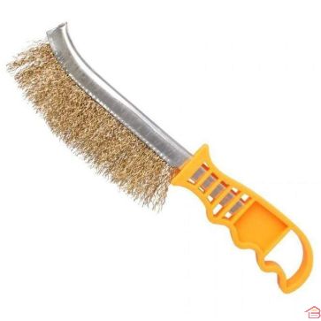 BROSSE À FILS MÉTALLIQUES AVEC MANCHE INGCO