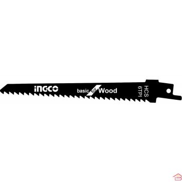 LOT DE 2 LAMES DE SCIE SABRE POUR BOIS 150MM INGCO