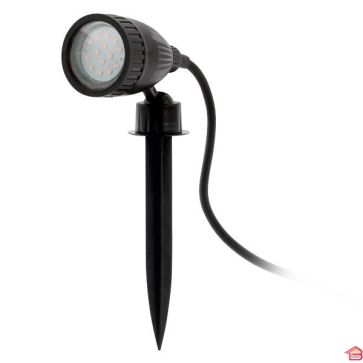PIQUET DE JARDIN PLASTIQUE LUMIERE JAUNE