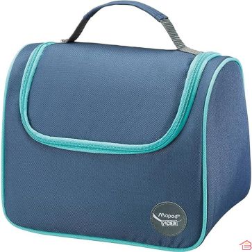 SAC DE GOÛTER ISOTHERME BLEU MAPED PICNIK ORIGINS POUR ENFANT