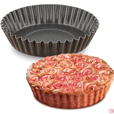 MOULE À QUATRE-QUARTS ANTIADHÉSIF 26 CM EN ALUMINIUM RECYCLÉ TÉFAL PERFECT BAKE