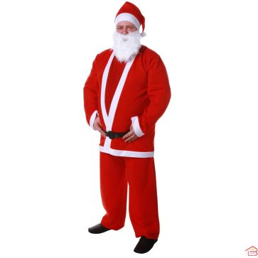 COSTUME DE PÈRE NOËL COMPOSÉ DE 5 PIÈCES