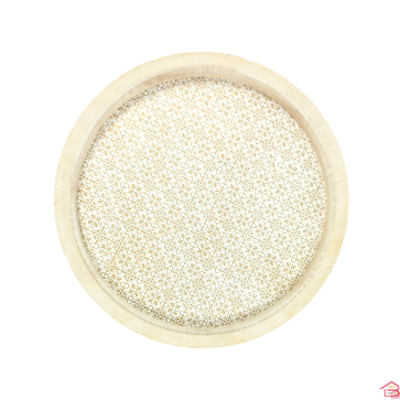 PORTE PLANTE ROND EN MDF DIAM 30 CM X H 10.7 CM 