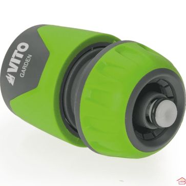 RACCORD RAPIDE AVEC STOP POUR TUYAUX 13-16MM