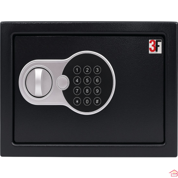 COFFRE FORT BASIQUE 3F 250 GRIS AVEC CLÉS ET FIXATIONS