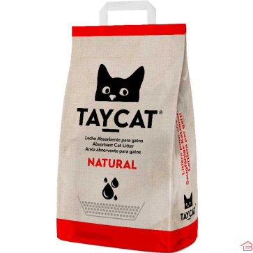 LITIÈRE ABSORBANTE POUR CHAT TAYCAT 10 L ARGILE NATURELLE