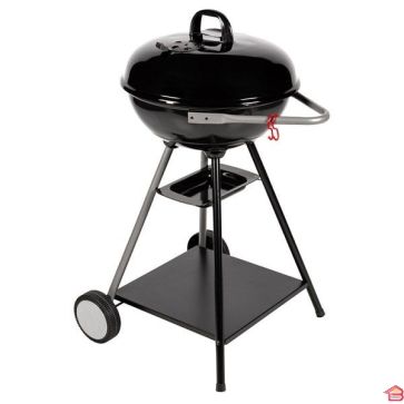 BARBECUE À CHARBON EN ACIER BRIGHTON 46 CM