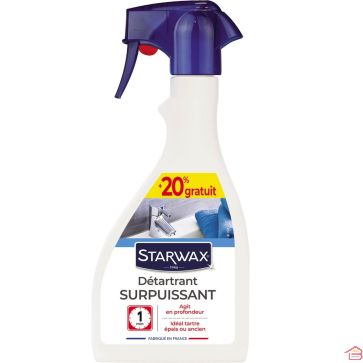 DÉTARTRANT SURPUISSANT SALLE DE BAINS 500 ML + 100 ML GRATUIT